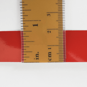 TOMATO RED 68 - 0.750 - ¾ inch VINYL BOAT STRIPING PER LINEAL FOOT