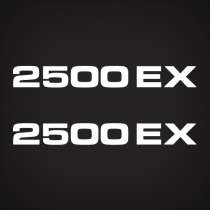1996 Sanpan 2500 EX Decal Set 