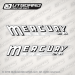 1958 Mercury Mark 28 Outboard decal set