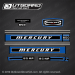 1974 Mercury 850 - 85 hp decal set