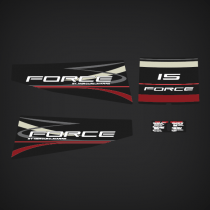 1995 Force 15 Hp Decal Set 820732A95