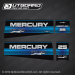 1996-1998 Mercury 25 hp SeaPro decal set