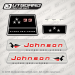 1965 Johnson 33 hp decal set 0385216 0380157 0380158