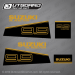 1991-1994 Suzuki 9.9 hp Oil Injection decal set