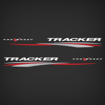 2002-2016 Tracker Pro Deep V16 decal set
