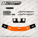 1972 Johnson 4 hp decal set 0385305 0384922
