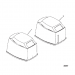 1994-1995 Mercury 40 hp top cowl 9868A9, 9868A8, 9868A13, 9868A10, 9868A1, 9868A14, 9868A12 diagram 38057
