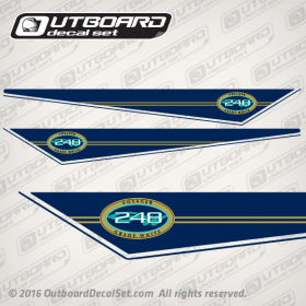 2000 Grady White 248 Voyager decal set