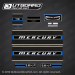 1974 Mercury 110 - 9.8 hp decal set