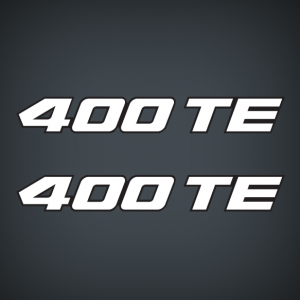 JAVELIN 400 TE boat decal set