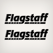 2005 Flagstaff forest River decal set