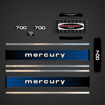 1978 Mercury 700 - 70 hp decal set 78603A78 - 37-78603A78