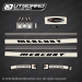 1966 Mercury 110 - 9.8 hp decal set