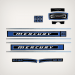  1975 Mercury 500 - 50 hp decal set printed