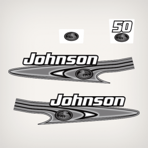 2001 Johnson 50 hp decal set 0349036, 0349037, 0348605, 0348651