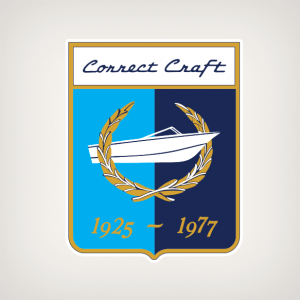 NEW* 1925-1977 Correct Craft Decal Old Boats