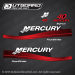1999 2000 2001 2002 2003 2004 2005 Mercury 40 hp 4 Stroke BigFoot decal set 803644A00, 834785T5, 834785T6, 834785T7, 834785T8