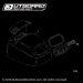 1994 1995 1996 1997 1998 1999 Mercury 8 hp-9.9 hp 4-stroke front decal 830258 4 