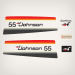 1977 Johnson 55 hp decal set 0388369 