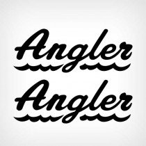 ANGLER BOAT DECAL SET (Old Style)