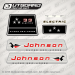 1965 Johnson 33 hp Electric decal set *