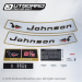 1965 Johnson 9.5 hp decal set MQ-11