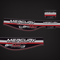2000 Mercury 115 hp nitro series optimax decals 37-804682A00
