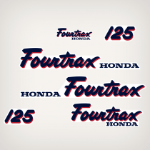 NEW- 1987 Honda FourTrax 125 TRX125 decal set