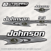 1999-2000 Johnson 9.9 hp OceanPro Decal Set