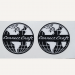 Correct Craft Globe logo decal 1.25" Inches preview