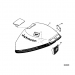 1968 Johnson 9.5 hp engine cover 0382607 diagram 383039