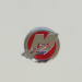 Mercury M logo Emblem 8M0043699 Red 66mm