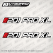 1991-1997 Stratos 201 PRO XL decal set