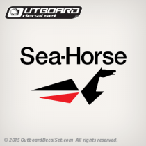 Johnson Sea-Horse logo decal