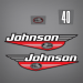 1999 Johnson 40 hp Electric START decal set 5000452