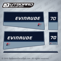 1984 Evinrude 70 hp decal set 0282246 (Outboards)