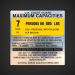 U.S. COAST GUARD MAXIMUM CAPACITIES  7 PERSONS OR 885 LBS. 1310 LBS. PERSONS, MOTOR, GEAR 70 H.P. MOTOR  THIS BOAT COMPLIES WITH U.S COAST GUARD SAFETY STANDARDS IN EFFECT ON THE DATE OF CERTIFICATION  MANUFACTURER: LOWE INDUSTRIES                        