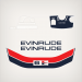 1974 Evinrude 6 HP Fisherman decal set 0279669 1 