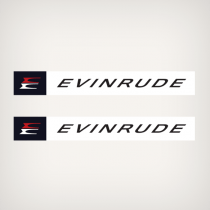60's Evinrude Boat Trailer Decals Set