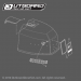 1983 Evinrude 235 hp decal set 0282047