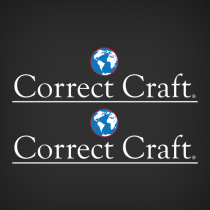 Correct Craft Globe Decal Set