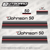 1982 Johnson 50 hp decal set 0392381, 0391603