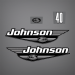 2000 Johnson 40 hp Electric Start Decal Set 0346681, 0346684, 0346683, 0346682