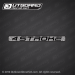 1994-1999 Mercury 8 hp-9.9 hp 4 stroke front decal 8302584, 854654A3, 854654A4, 825553A4, 825553A5