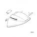1969 Evinrude 9.5 hp Sportwin motor cover 0279040 diagram 279131