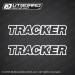 tracker console decal set