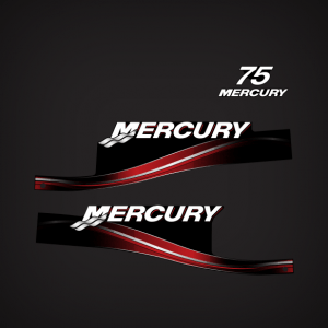 -NEW-2005-2010 Mercury 75 hp decal set 897514A01