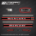 1971 Mercury 200 - 20 hp decal set