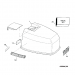 0284439, 0284445, 0284416, 0284483 engine cover diagram 435884/06