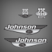 1999-2000 Johnson 225 hp OceanPro decal set 0346705, 0346496, 0346715, 0346495, 0346714, 0346493, 5001194, 5001384, 5001094
